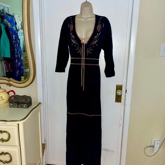 NWT | Eva Mendez NY&C Boho Maxi Dress!! - Picture 5 of 11